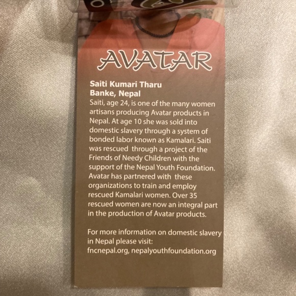 🌟⚡️HOST PICK🌟 Avatar Fair Trade Gray Tiny Waist Peasant Skirt W/Stripes XXS-XS - Picture 10 of 13